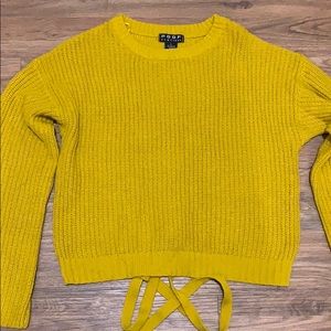 Mustard colored sweater